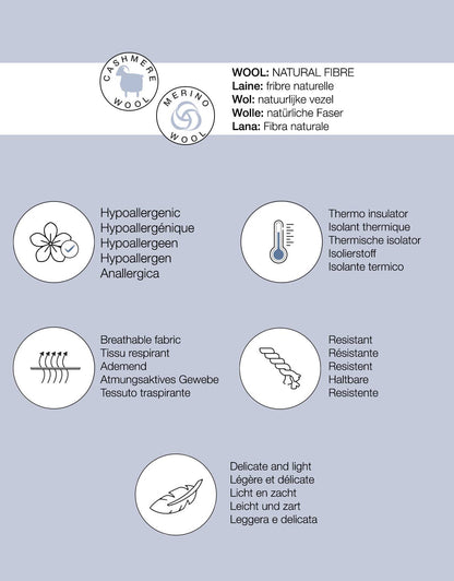 Κάλτσες από Κασμίρ & Μαλλί Merino – Απόχρωση Lava Lamp